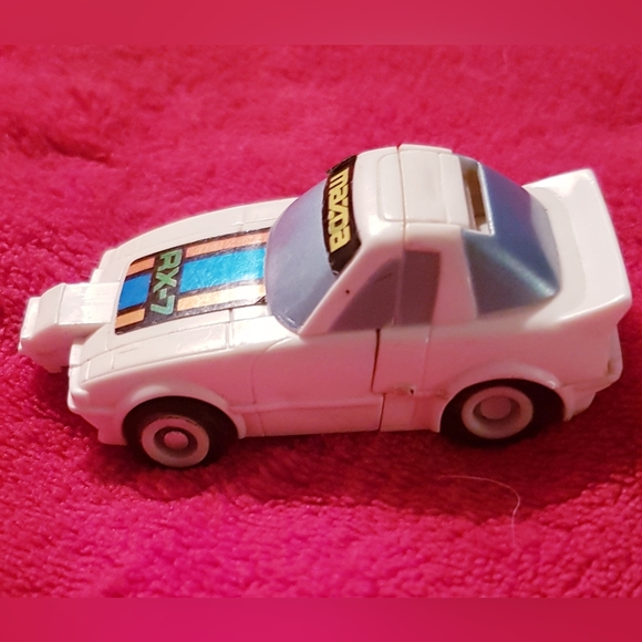 1984 Mazda RX-7 Robot Racer Transformer Esso Promo with Stickers RARE - Picture 13 of 16